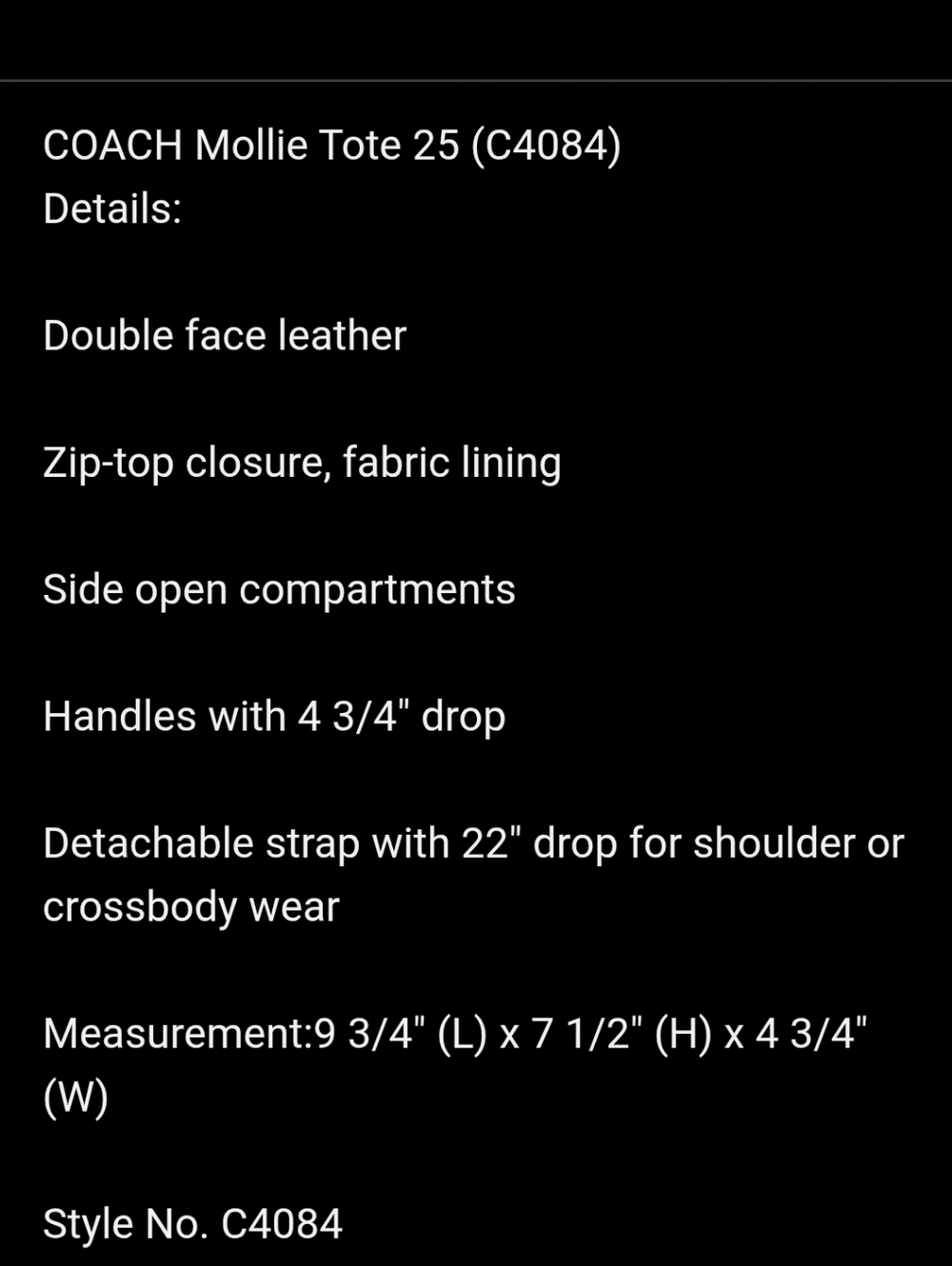 Coach Pink Pebbled Leather Tote with Tag - Picture 4 of 5